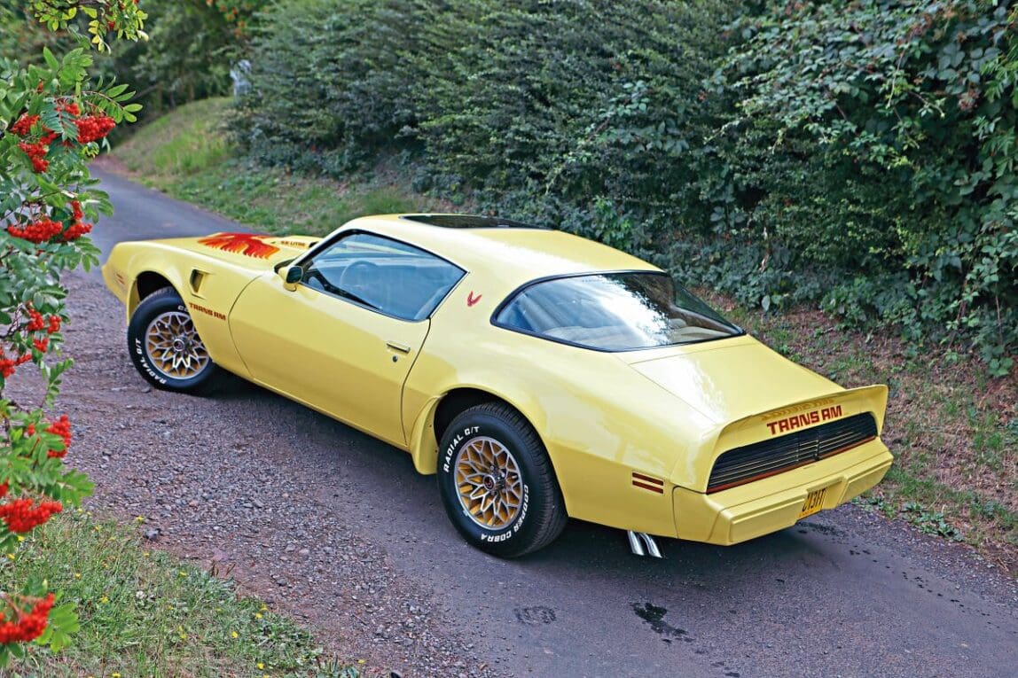 The 1979 Pontiac Firebird Trans Am bringing sunshine to Scotland